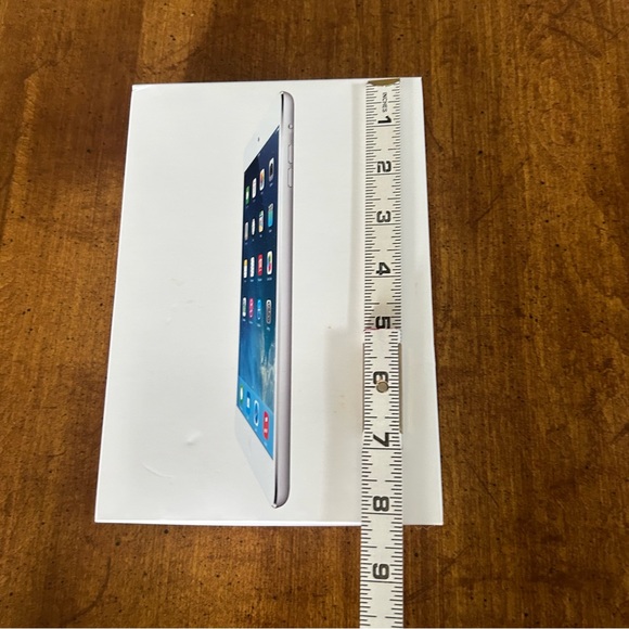Box for Apple iPad Mini (BOX ONLY) Model A1489 with Apple Stickers - Picture 4 of 5